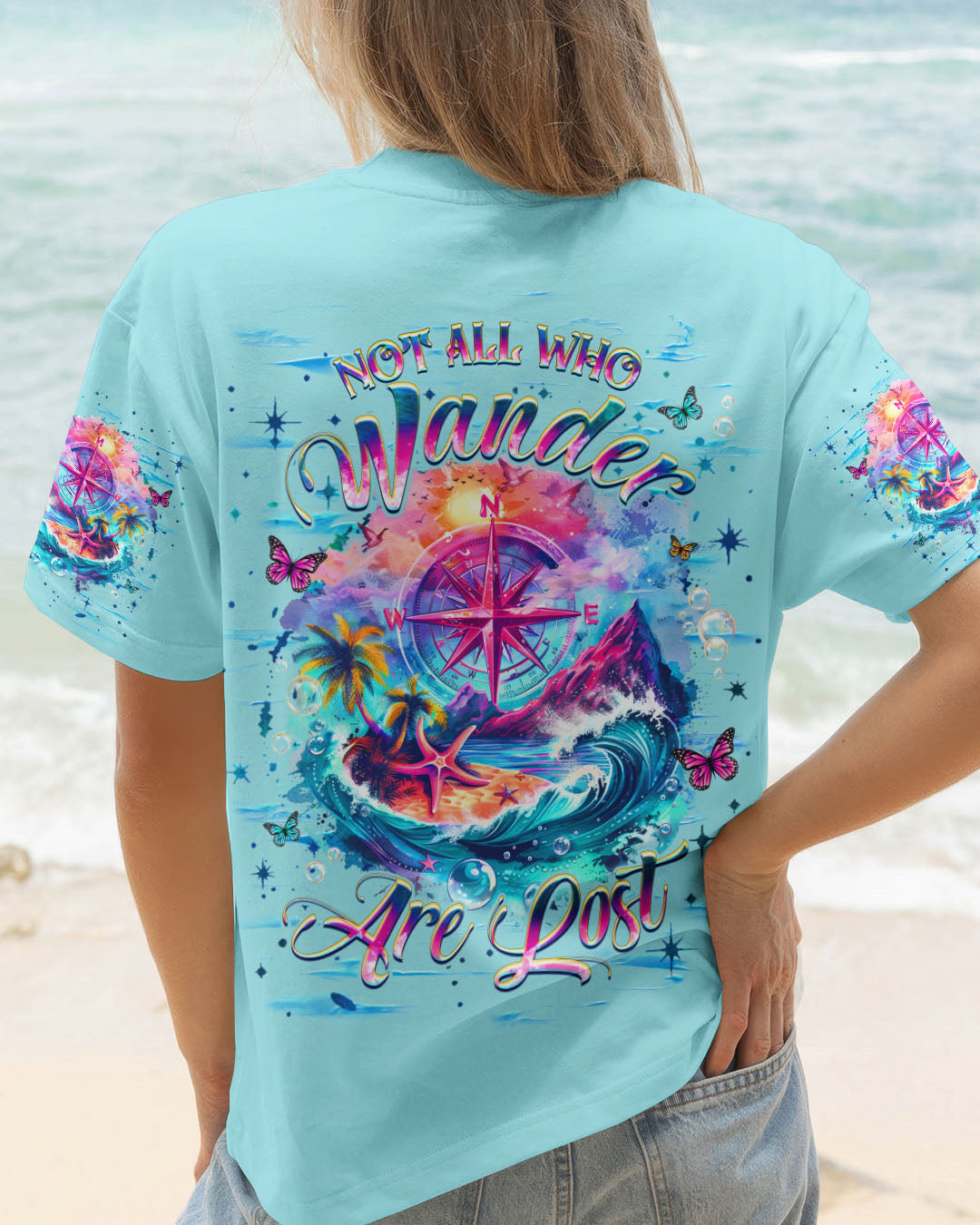 NOT ALL WHO WANDER ARE LOST ALL OVER PRINT - YHHG0304252