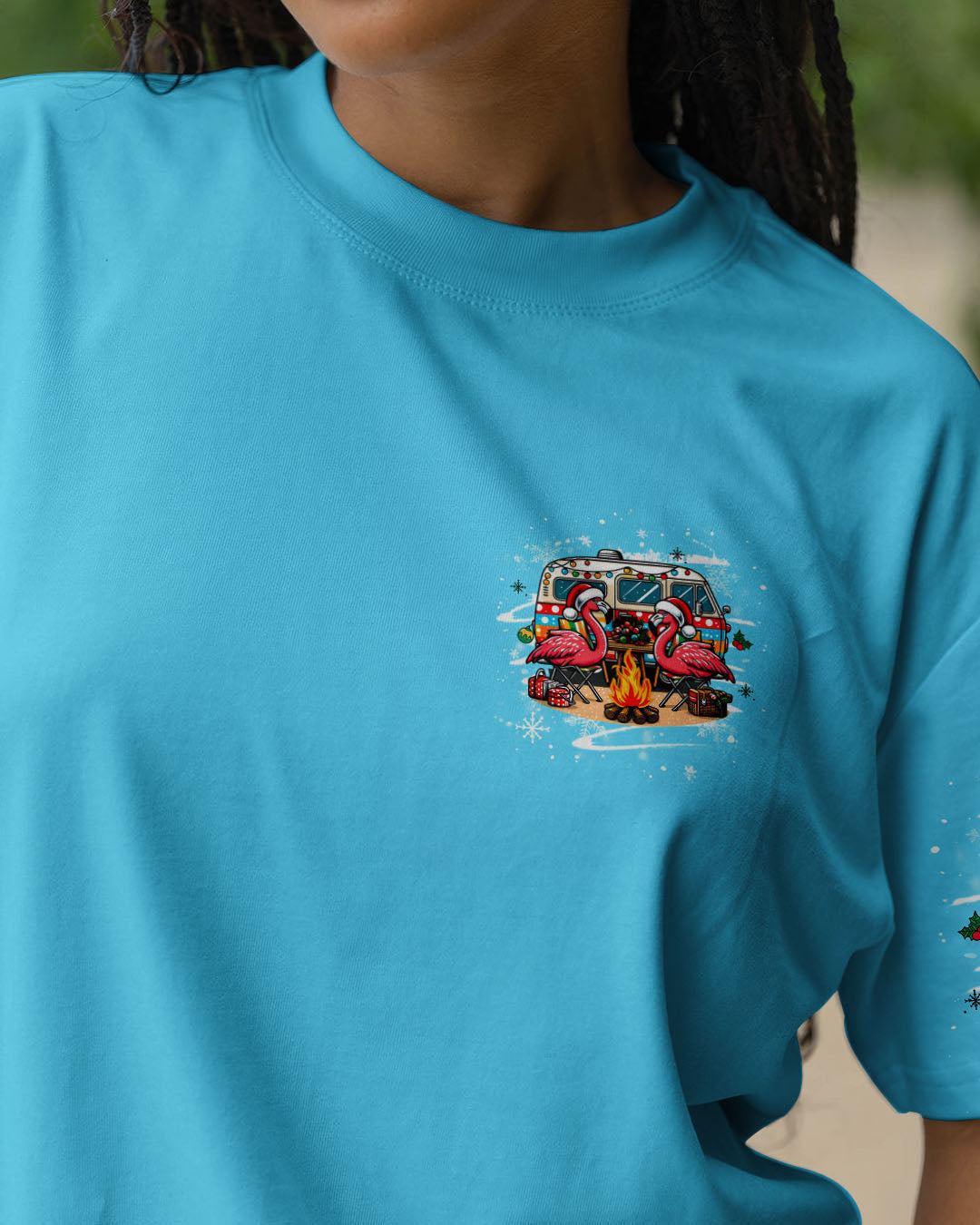 MAKING MEMORIES ONE CAMPFIRE AT A TIME CHRISTMAS ALL OVER PRINT - YHHG0411252