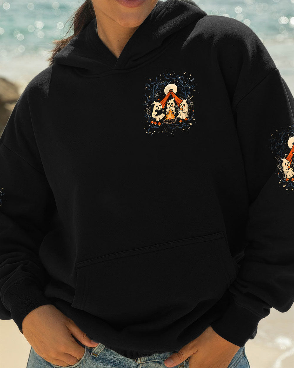CAMPFIRE FRIGHTS HALLOWEEN NIGHTS HALLOWEEN ALL OVER PRINT - YHHG0608251