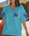 MY BROOM BROKE SO NOW FLAMINGO HALLOWEEN CAMPING ALL OVER PRINT - YHHG1109242