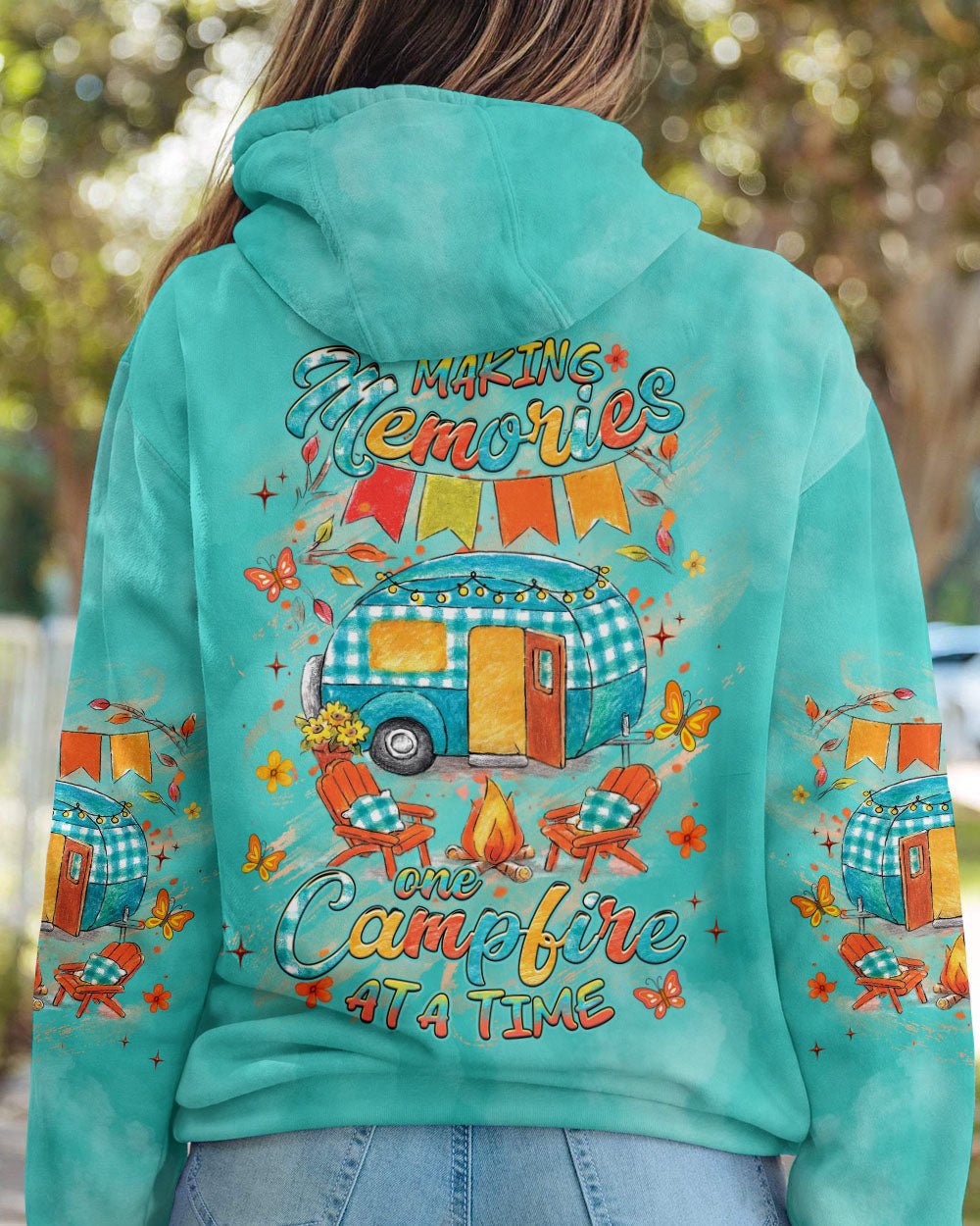 MAKING MEMORIES ONE CAMPFIRE AT A TIME ALL OVER PRINT - YHHG2209251
