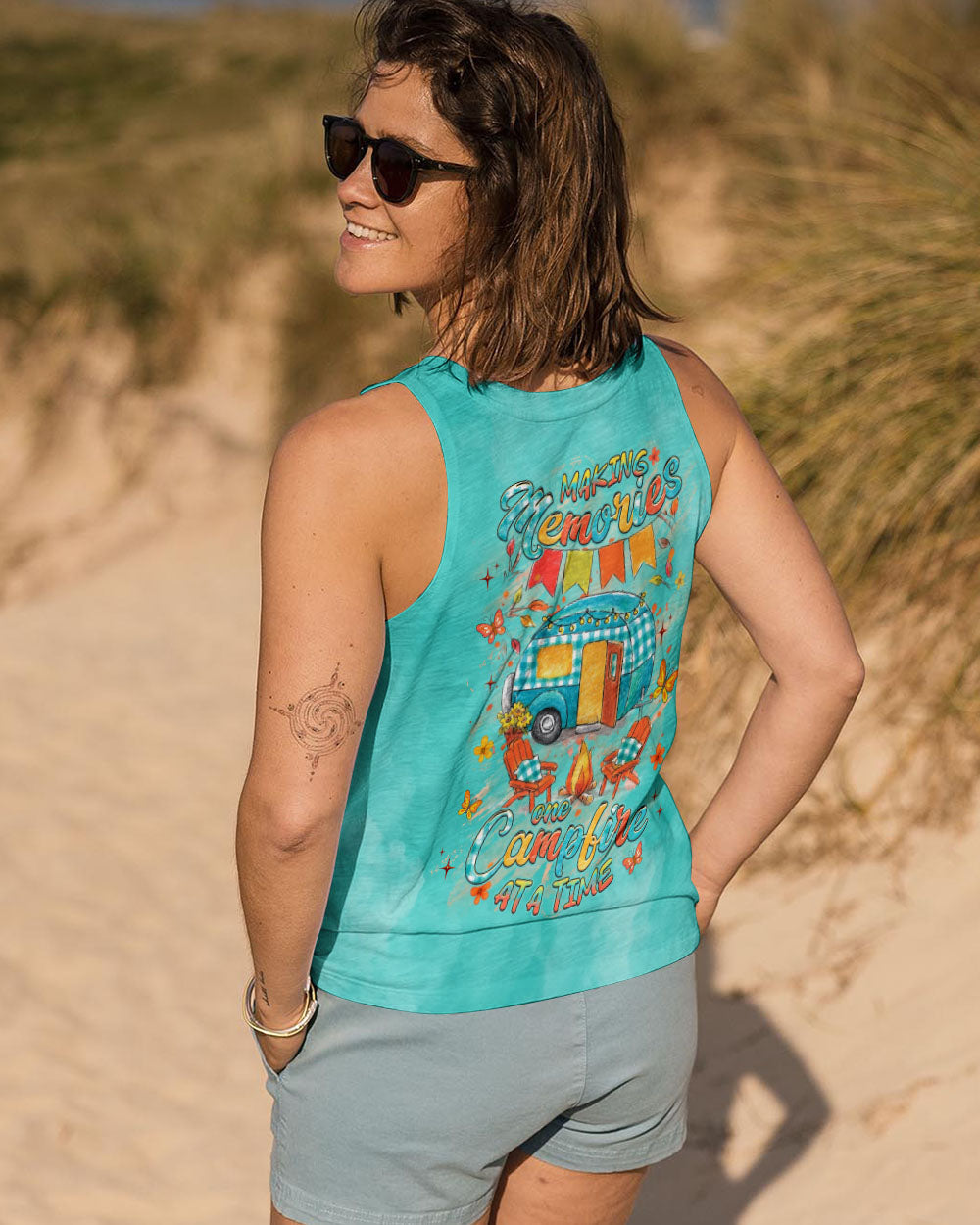 MAKING MEMORIES ONE CAMPFIRE AT A TIME ALL OVER PRINT - YHHG2209251