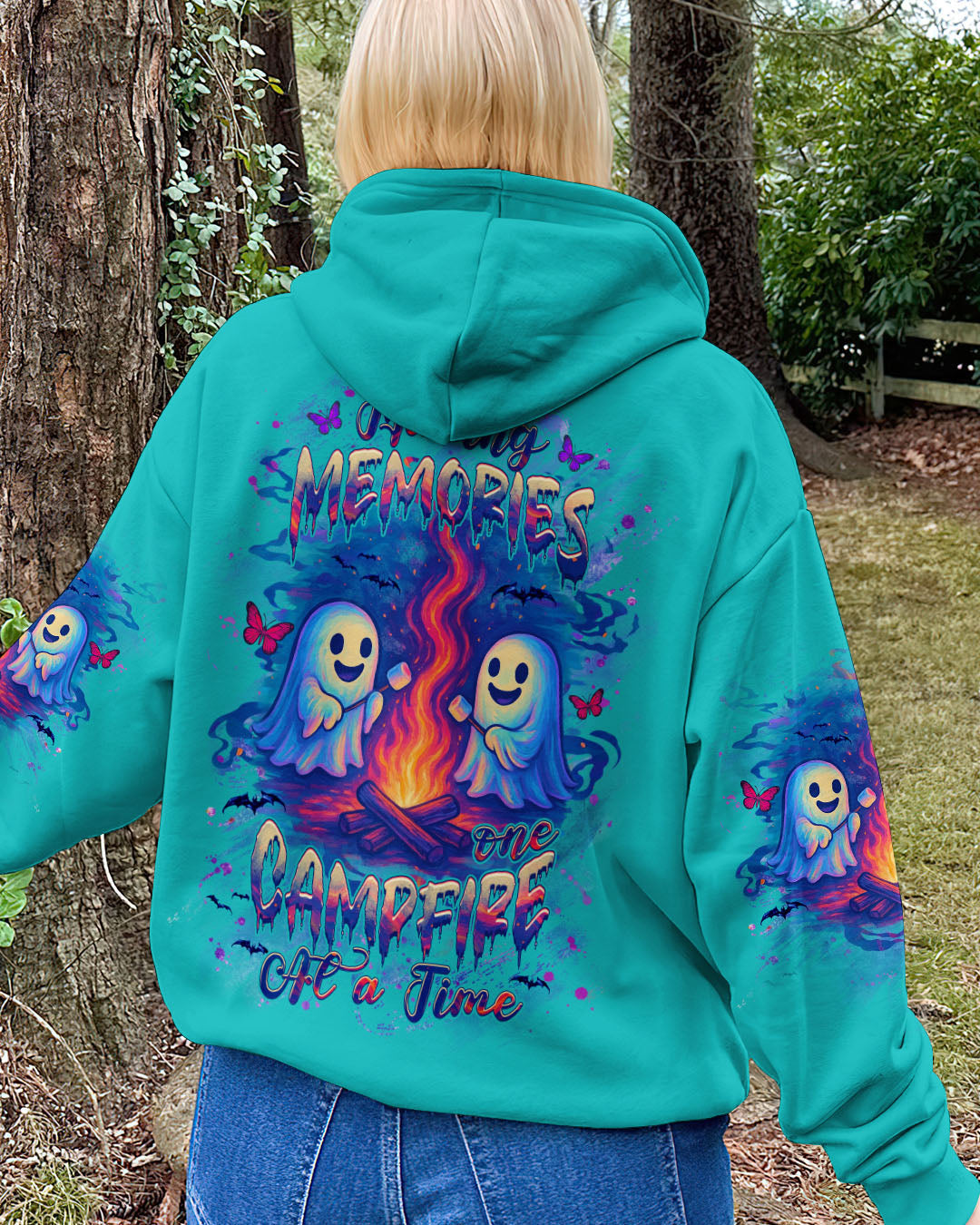 MAKING MEMORIES ONE CAMPFIRE AT A TIME HALLOWEEN ALL OVER PRINT - YHHG2307253