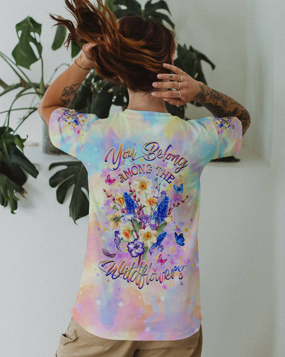 YOU BELONG AMONG THE WILDFLOWERS ALL OVER PRINT - YHHG2309242