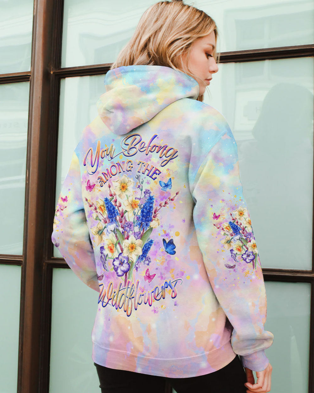 YOU BELONG AMONG THE WILDFLOWERS ALL OVER PRINT - YHHG2309242