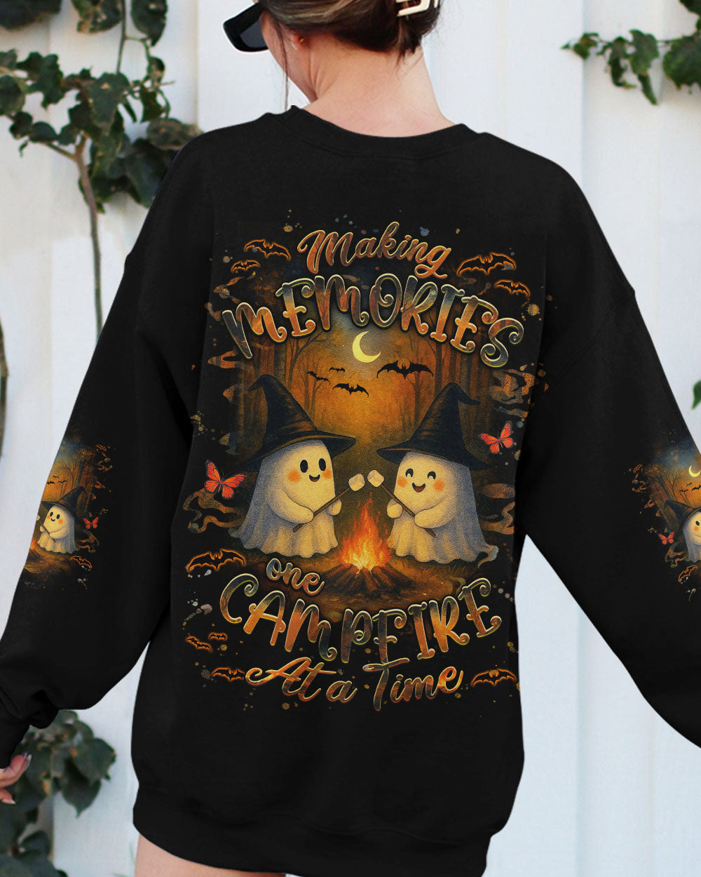MAKING MEMORIES ONE CAMPFIRE AT A TIME HALLOWEEN ALL OVER PRINT - YHHG2407252