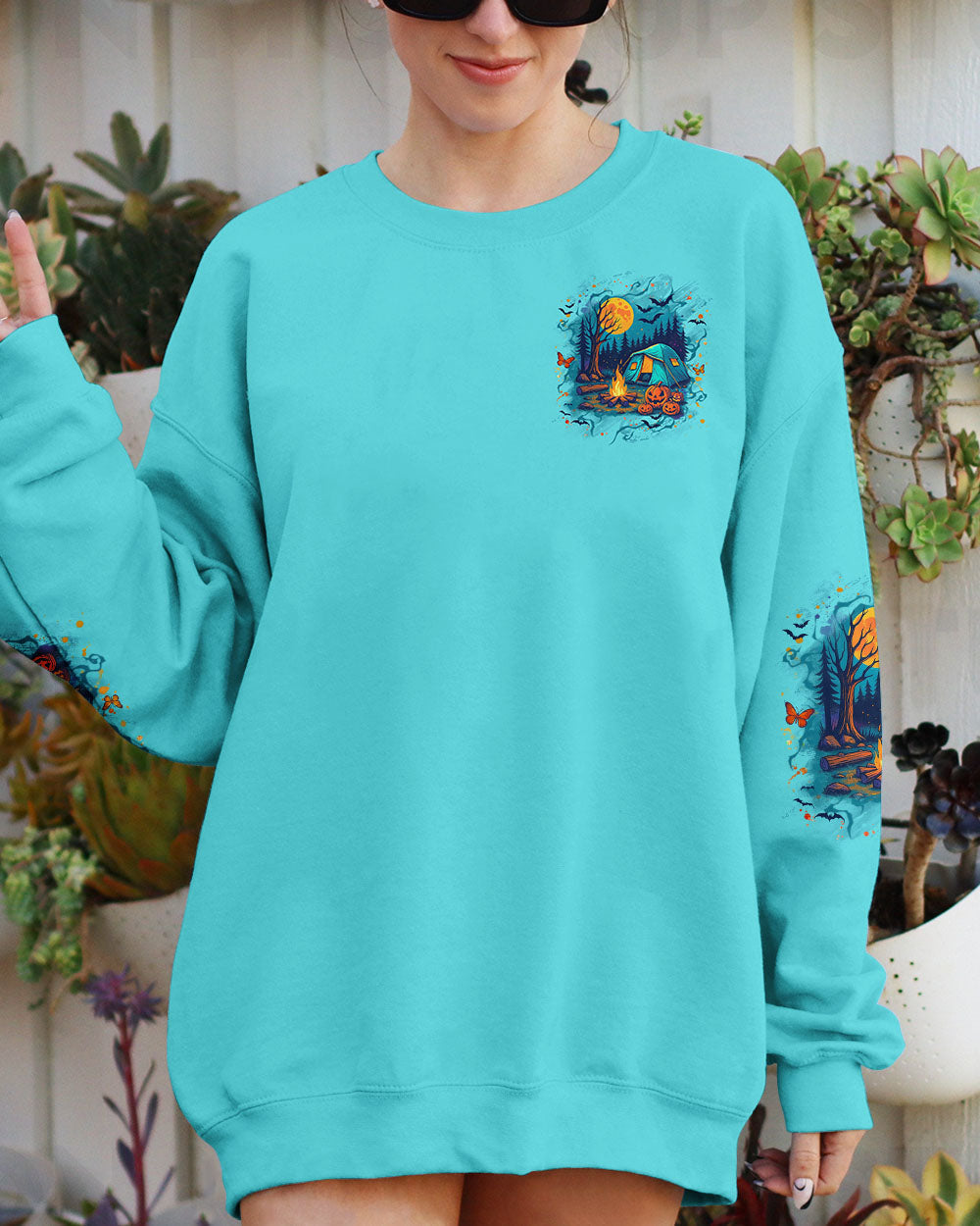 MAKING MEMORIES ONE CAMPFIRE AT A TIME HALLOWEEN ALL OVER PRINT - YHHG2507253