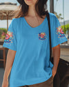 SMELL THE SEA FEEL THE BREEZE COMPASS ALL OVER PRINT - YHHG2603252