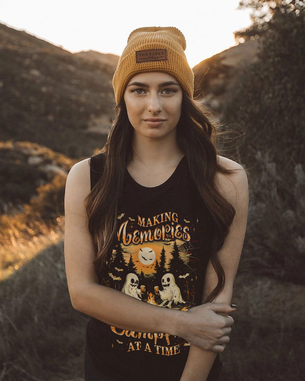 MAKING MEMORIES ONE CAMPFIRE AT A TIME HALLOWEEN ALL OVER PRINT - YHHG2608241