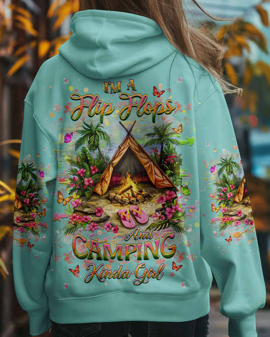 I'M A FLIP FLOPS AND CAMPING KINDA GIRL ALL OVER PRINT - YHHG2709243