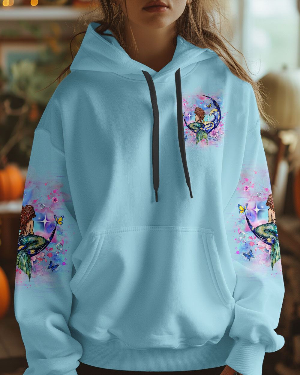 STAY WILD OCEAN CHILD MERMAID ALL OVER PRINT - YHHG2905252