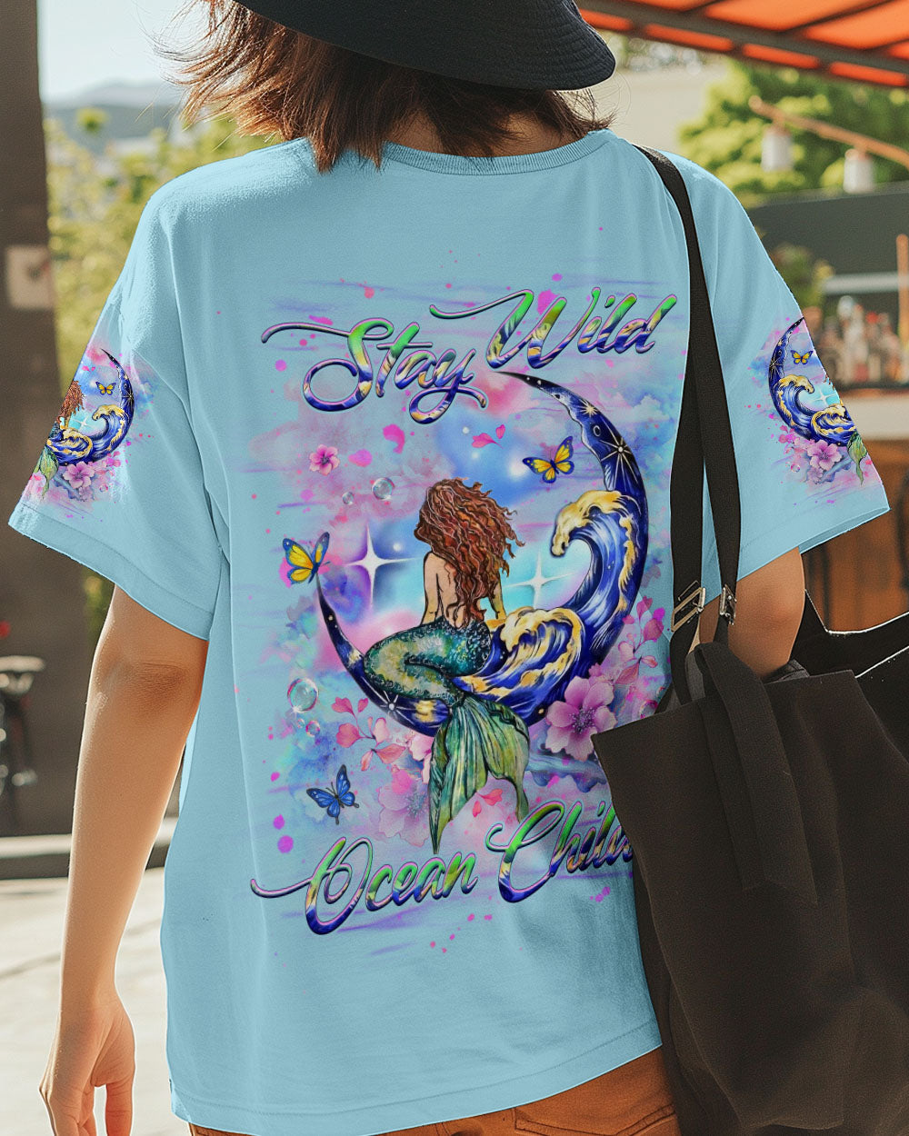 STAY WILD OCEAN CHILD MERMAID ALL OVER PRINT - YHHG2905252