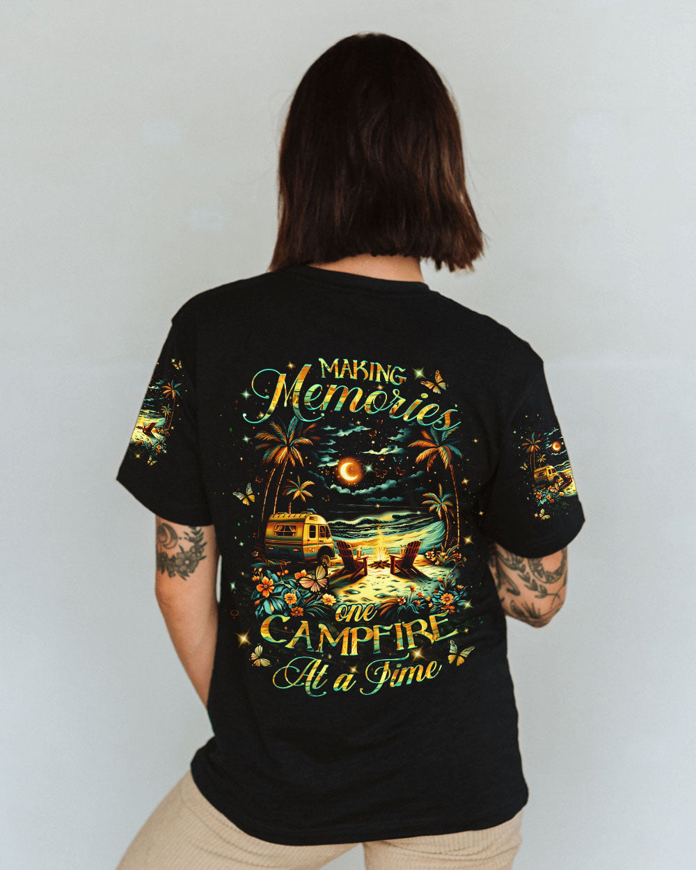 MAKING MEMORIES ONE CAMPFIRE AT A TIME ALL OVER PRINT - YHHN0205244