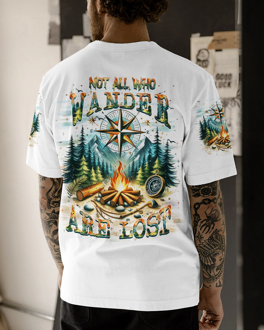 NOT ALL WHO WANDER ARE LOST ALL OVER PRINT - YHHN0305244