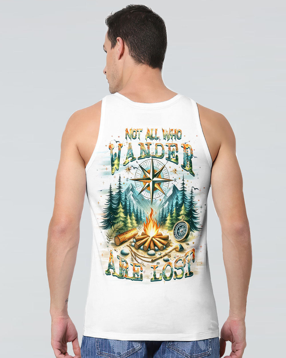 NOT ALL WHO WANDER ARE LOST ALL OVER PRINT - YHHN0305244