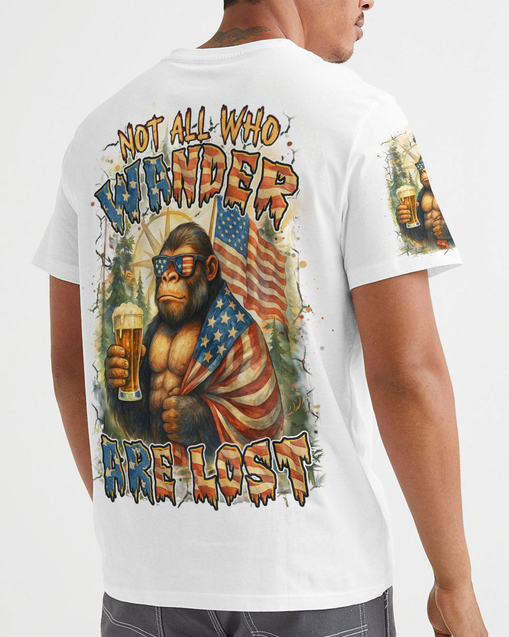 NOT ALL WHO WANDER ARE LOST ALL OVER PRINT - YHHN0606253