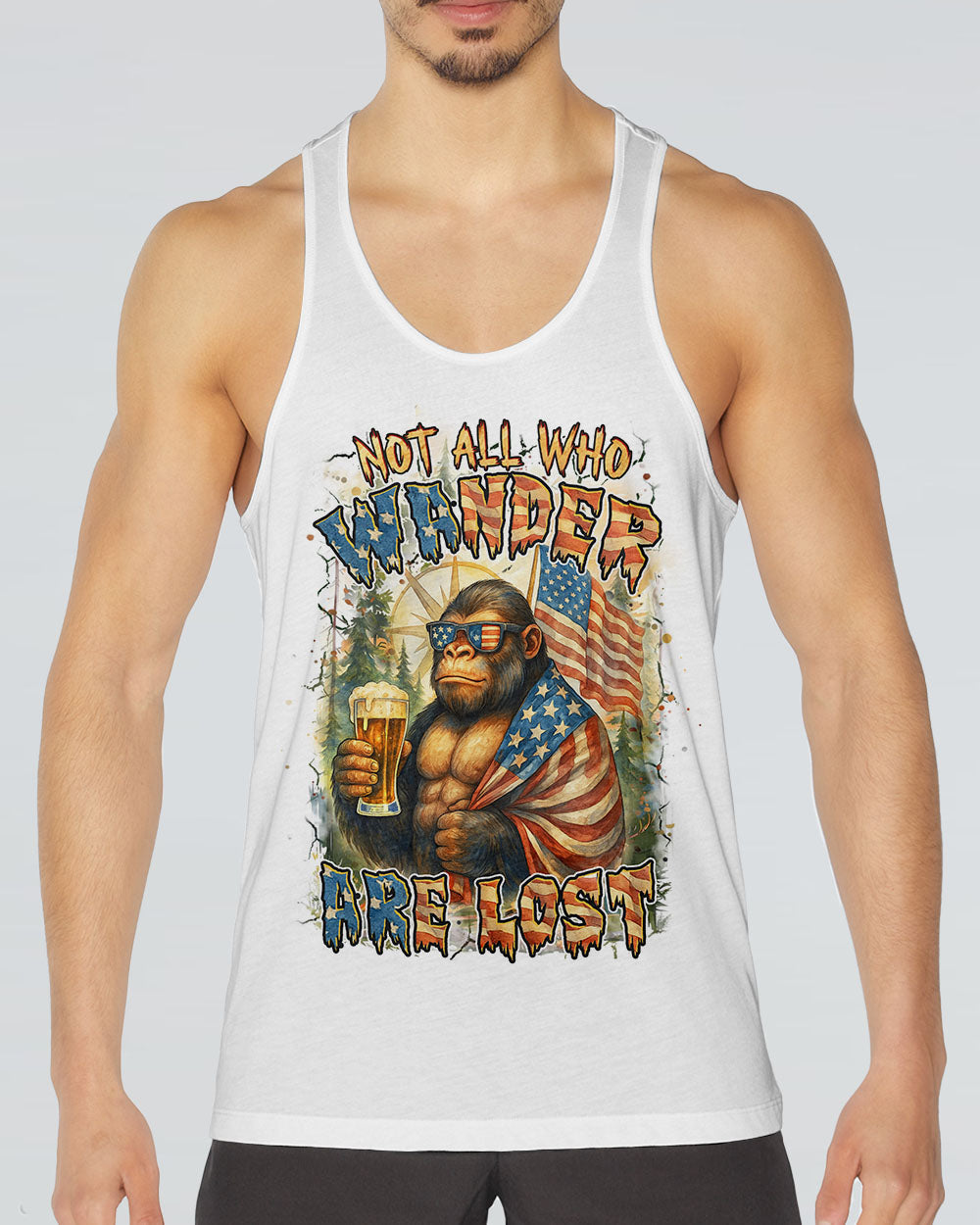 NOT ALL WHO WANDER ARE LOST ALL OVER PRINT - YHHN0606253