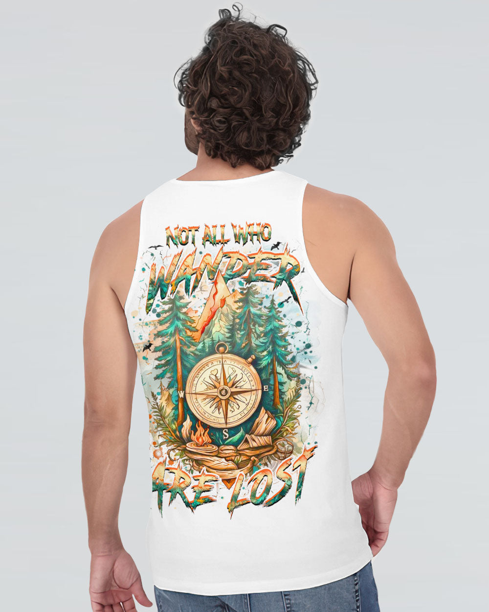 NOT ALL WHO WANDER ARE LOST ALL OVER PRINT - YHHN0609243