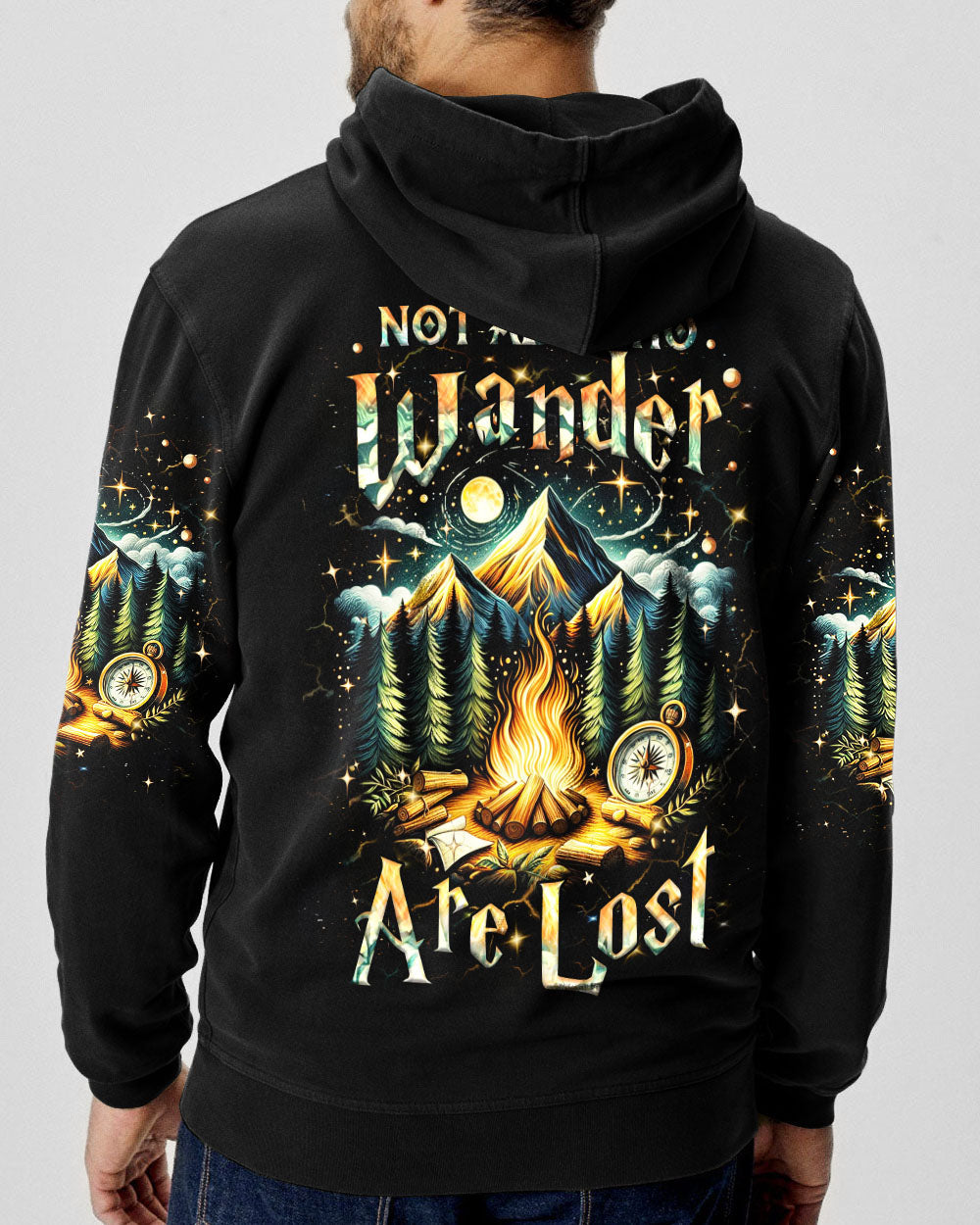NOT ALL WHO WANDER ARE LOST ALL OVER PRINT - YHHN0705244