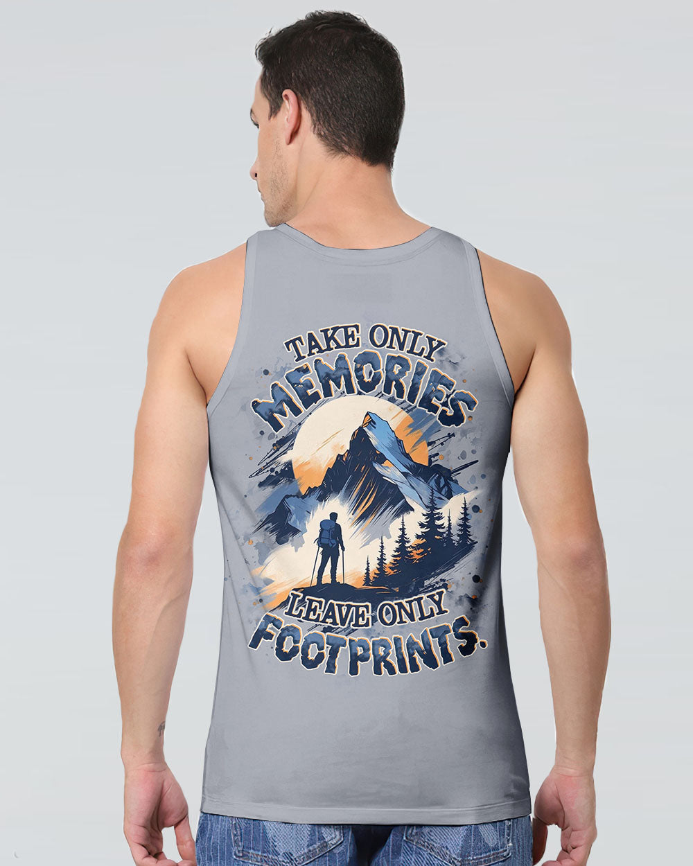 TAKE ONLY MEMORIES LEAVE ONLY FOOTPRINTS ALL OVER PRINT - YHHN0708253