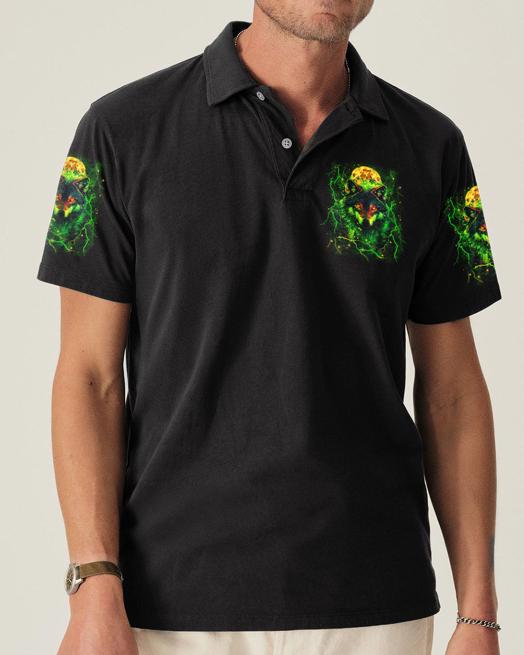 HELLO DARKNESS MY OLD FRIEND WOLF ALL OVER PRINT - YHHN0910253