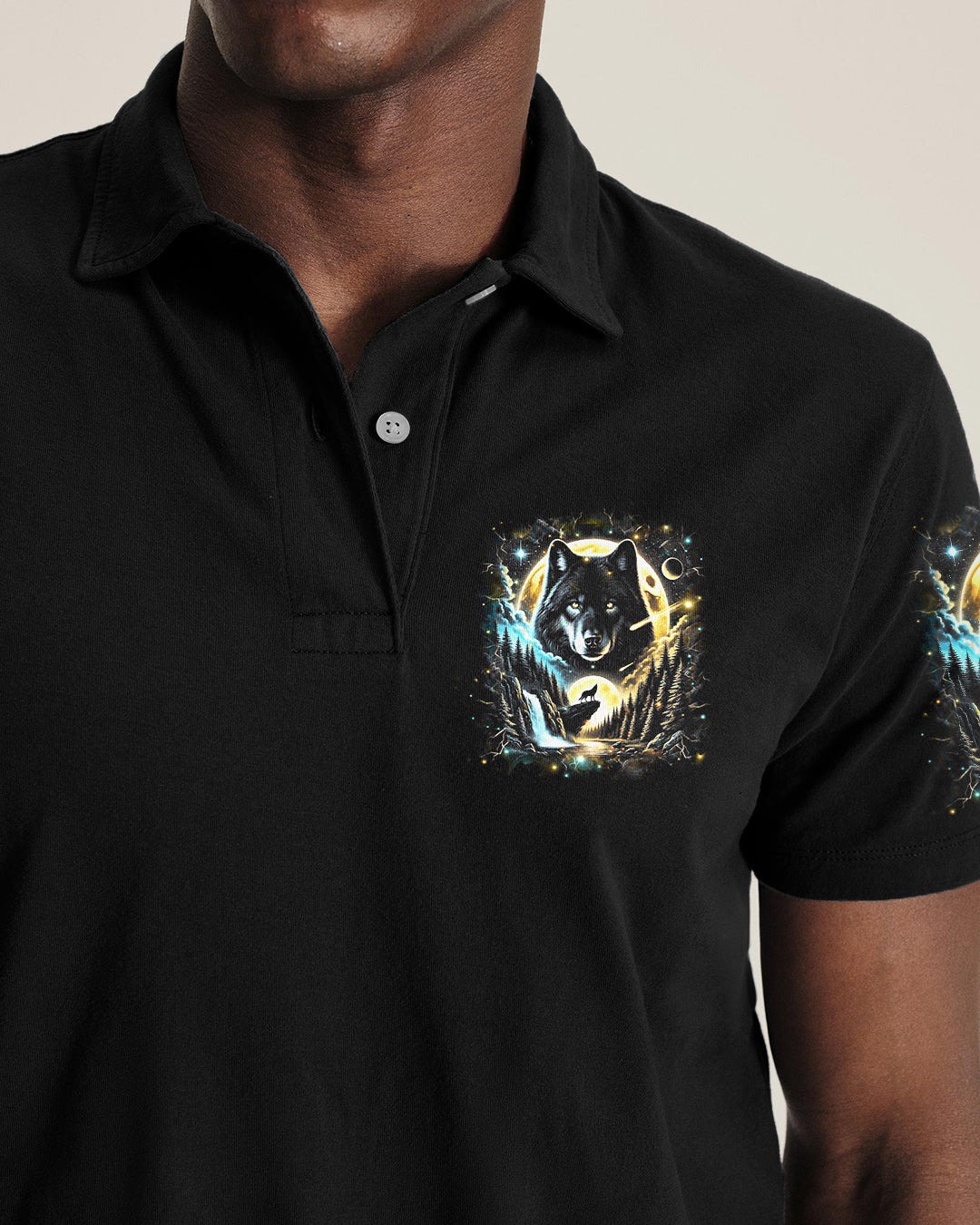 HELLO DARKNESS MY OLD FRIEND WOLF ALL OVER PRINT - YHHN0912251