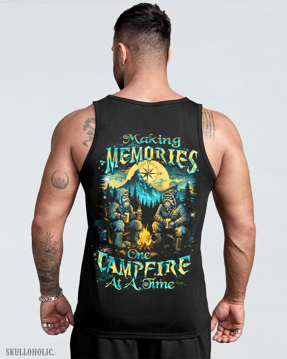 MAKING MEMORIES ONE CAMPFIRE AT A TIME BIGFOOT ALL OVER PRINT- YHHN1112241