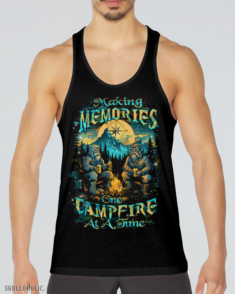 MAKING MEMORIES ONE CAMPFIRE AT A TIME BIGFOOT ALL OVER PRINT- YHHN1112241