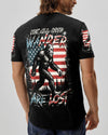 NOT ALL WHO WANDER ARE LOST BIGFOOT ALL OVER PRINT - YHHN1205251