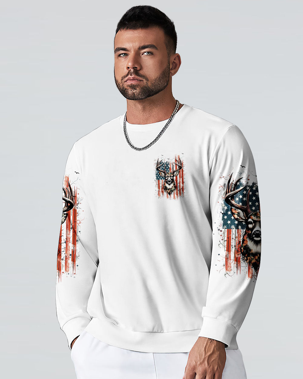 THE CLOSER I GET TO NATURE DEER HUNTING ALL OVER PRINT - YHHN1206241