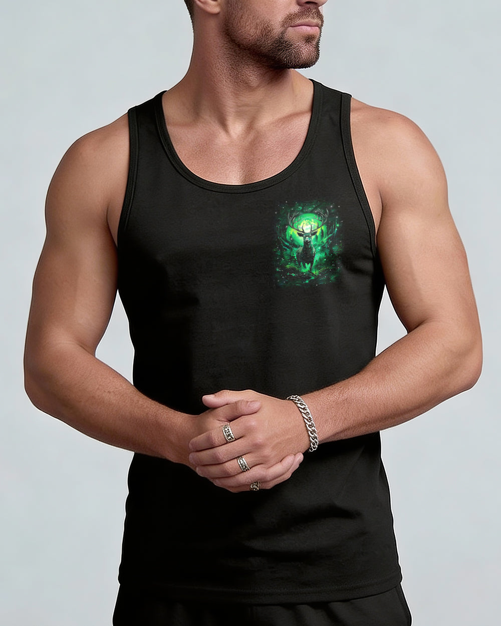 HELLO DARKNESS MY OLD FRIEND DEER ALL OVER PRINT - YHHN1212252