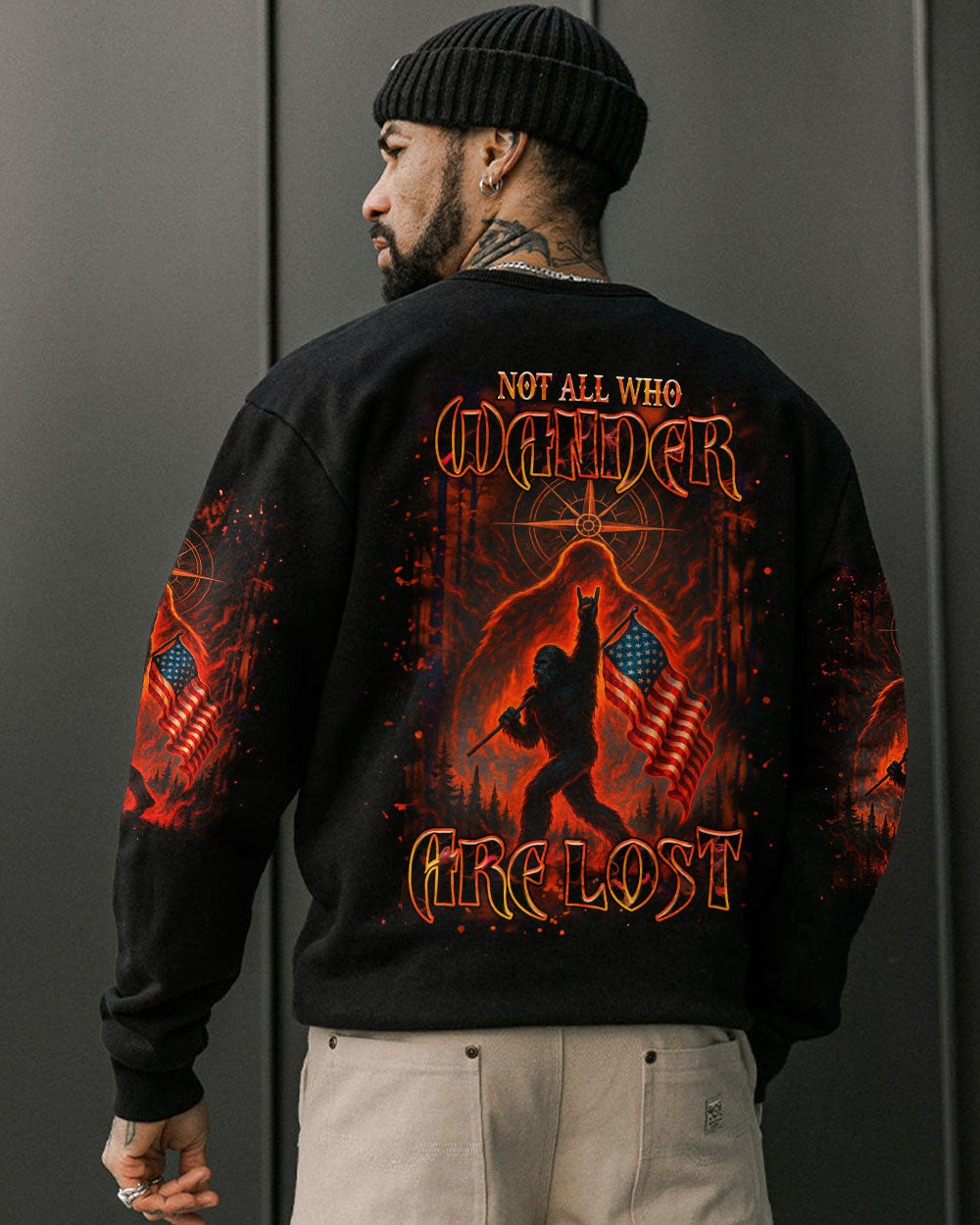 NOT ALL WHO WANDER ARE LOST ALL OVER PRINT - YHHN1306254