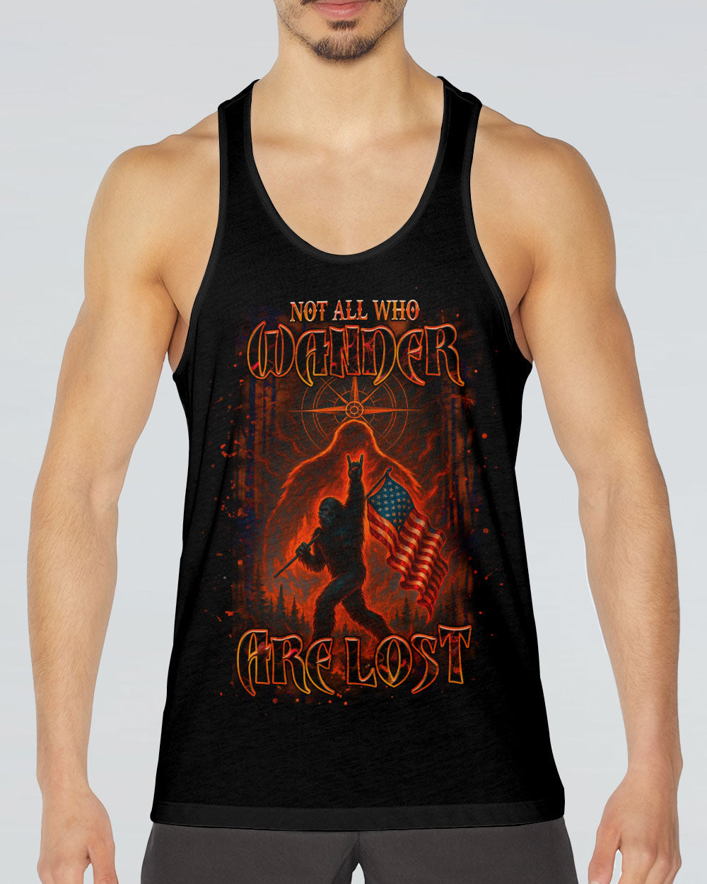 NOT ALL WHO WANDER ARE LOST ALL OVER PRINT - YHHN1306254