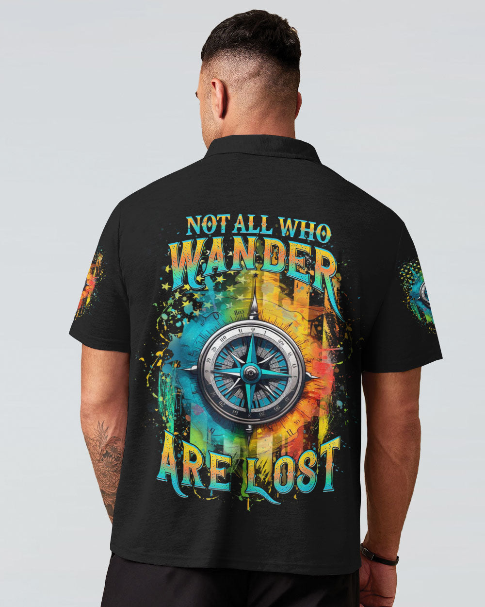 NOT ALL WHO WANDER ARE LOST ALL OVER PRINT - YHHN1504241