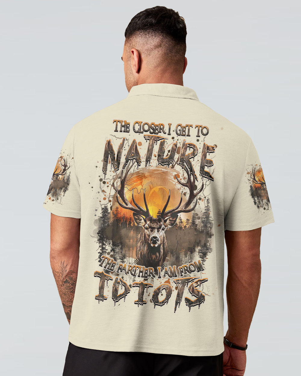 THE CLOSER I GET TO NATURE ALL OVER PRINT - YHHN1609243