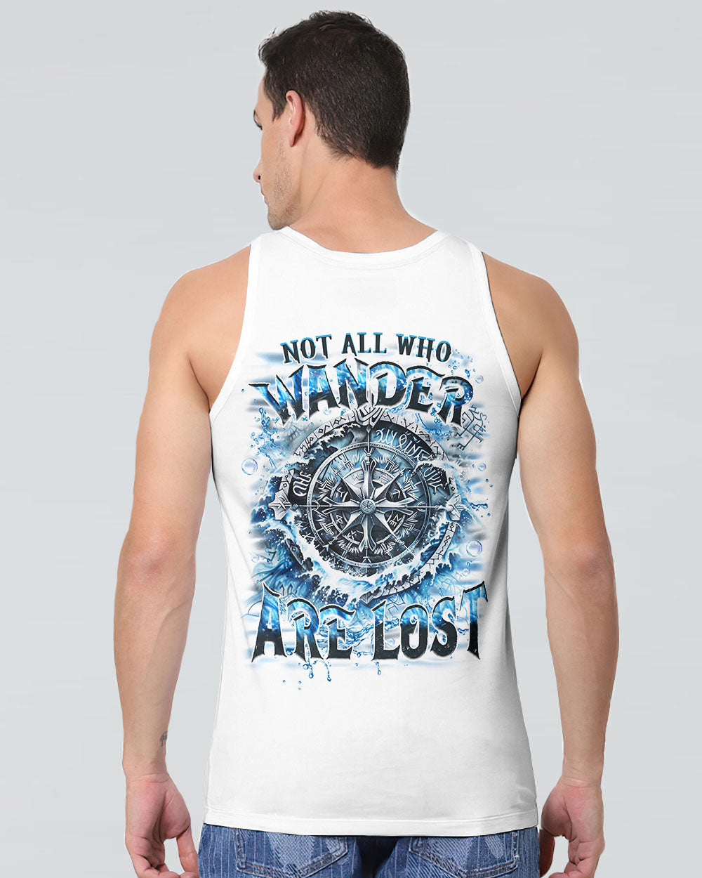 NOT ALL WHO WANDER ARE LOST COMPASS ALL OVER PRINT - YHHN1703253