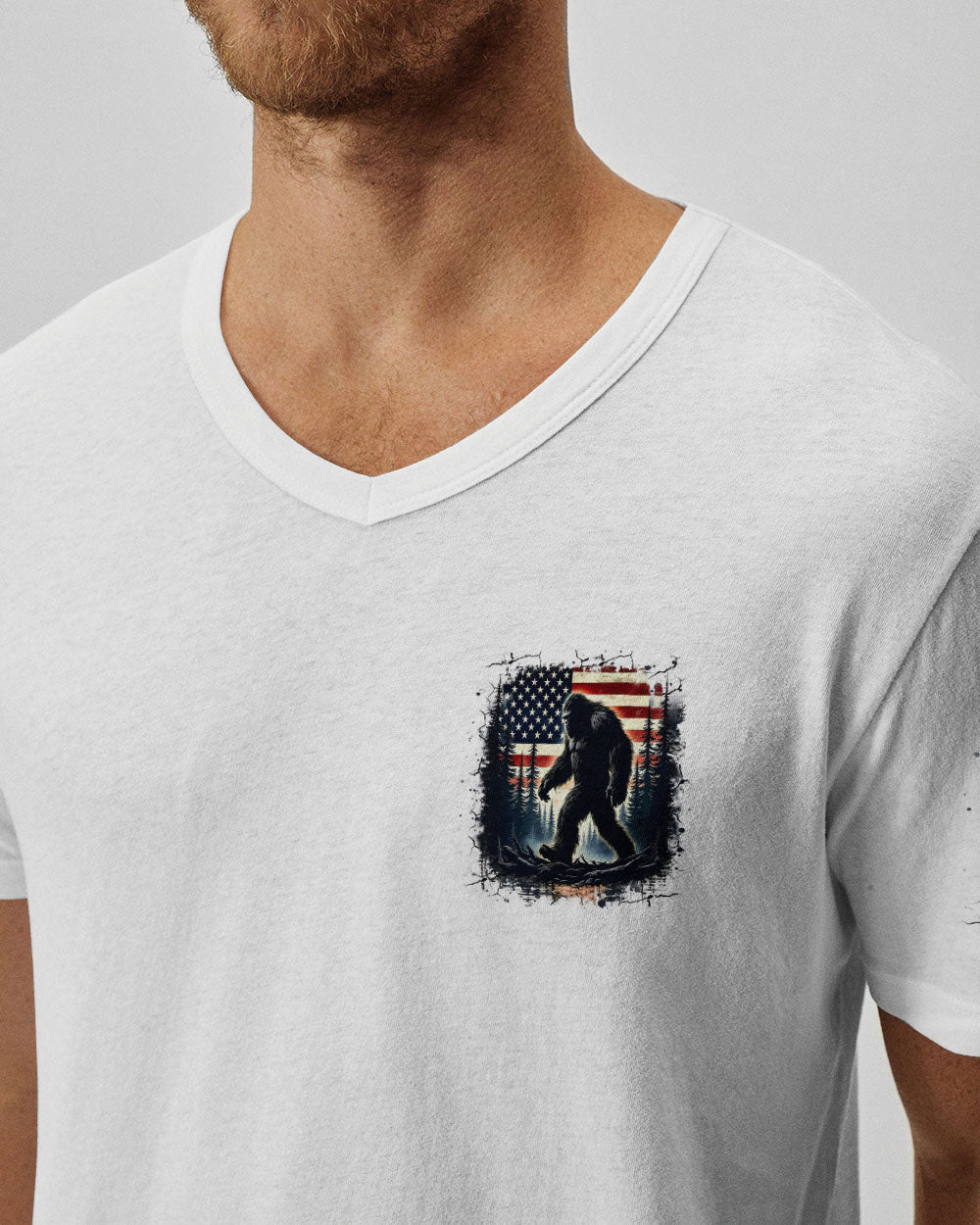 NOT ALL WHO WANDER ARE LOST BIGFOOT ALL OVER PRINT - YHHN1804254