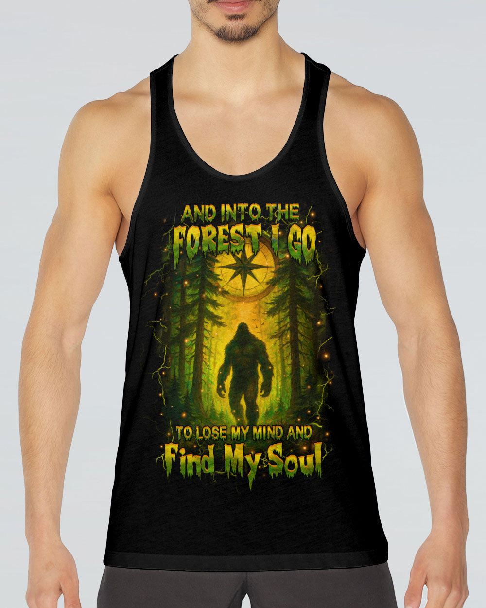 AND INTO THE FOREST I GO BIGFOOT ALL OVER PRINT - YHHN1806254