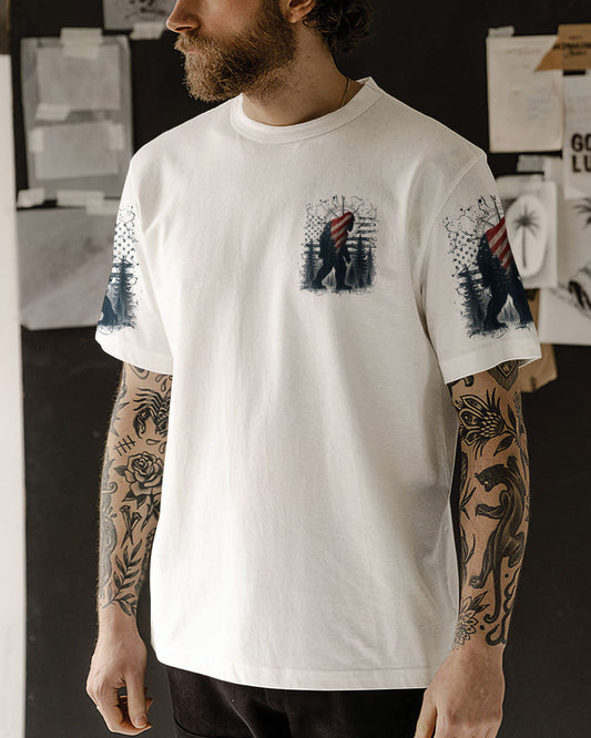 NOT ALL WHO WANDER ARE LOST BIGFOOT ALL OVER PRINT - YHHN1906253