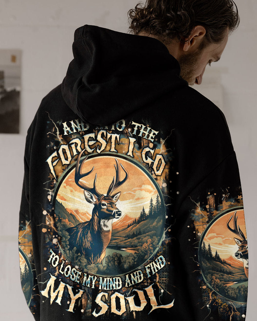AND INTO THE FOREST I GO DEAR ALL OVER PRINT - YHHN2101253