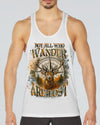 NOT ALL WHO WANDER ARE LOST DEER COMPASS ALL OVER PRINT - YHHN2107253