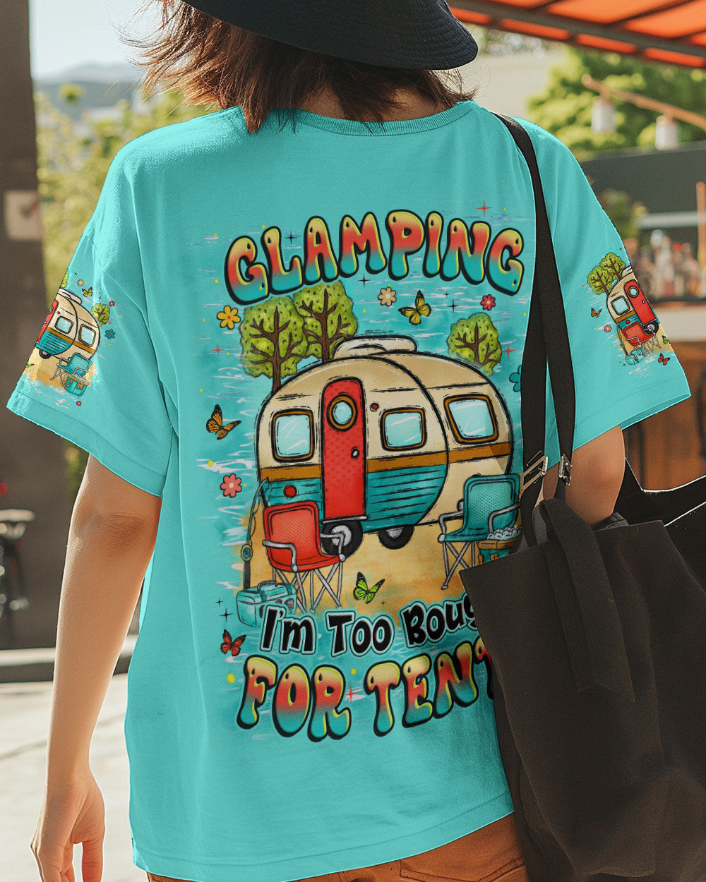 GLAMPING I'M TO BOUGEE ALL OVER PRINT - YHHN2108252