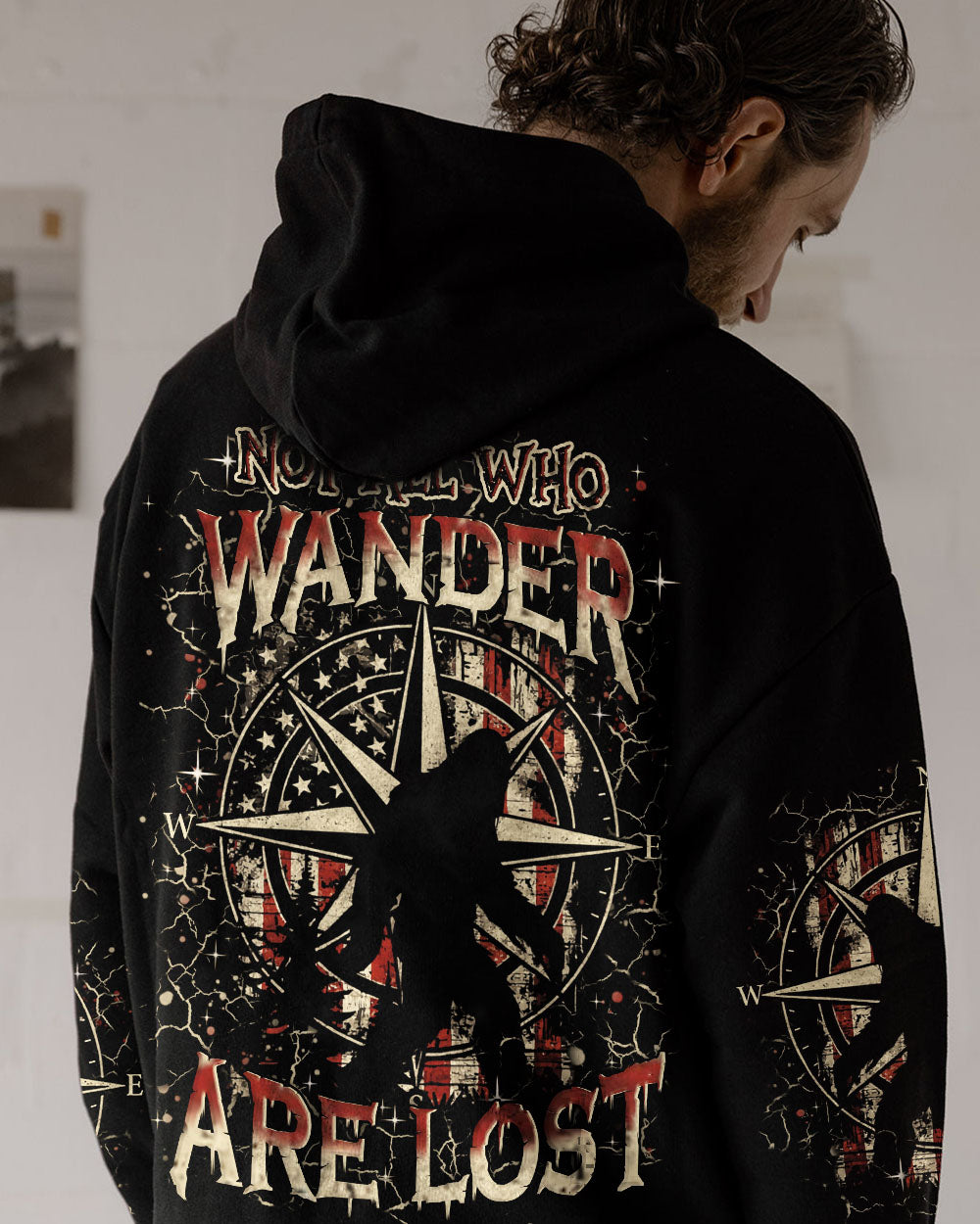 NOT ALL WHO WANDER ARE LOST ALL OVER PRINT - YHHN2110251