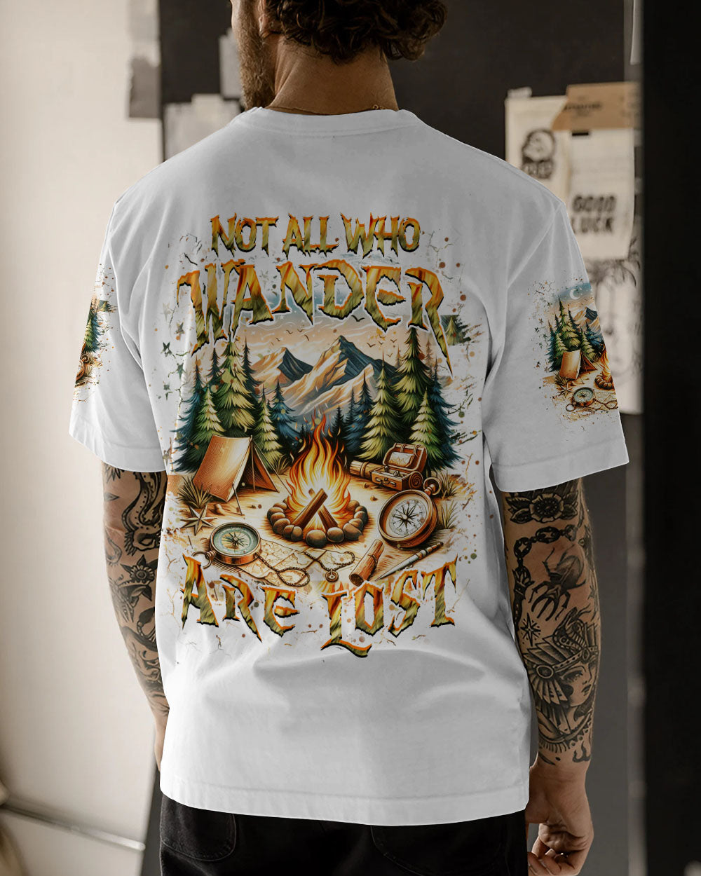 NOT ALL WHO WANDER ARE LOST ALL OVER PRINT - YHHN2304244