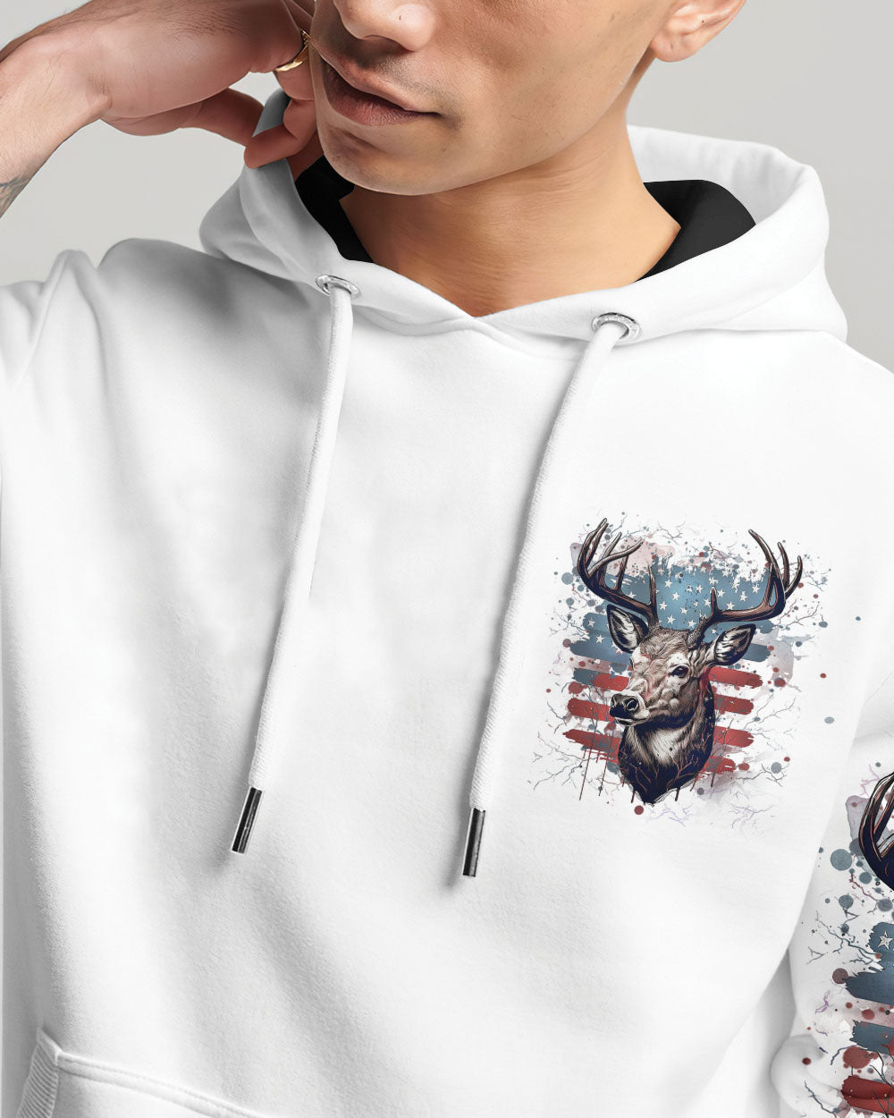 THE CLOSER I GET TO NATURE DEER HUNTING ALL OVER PRINT - YHHN2307241