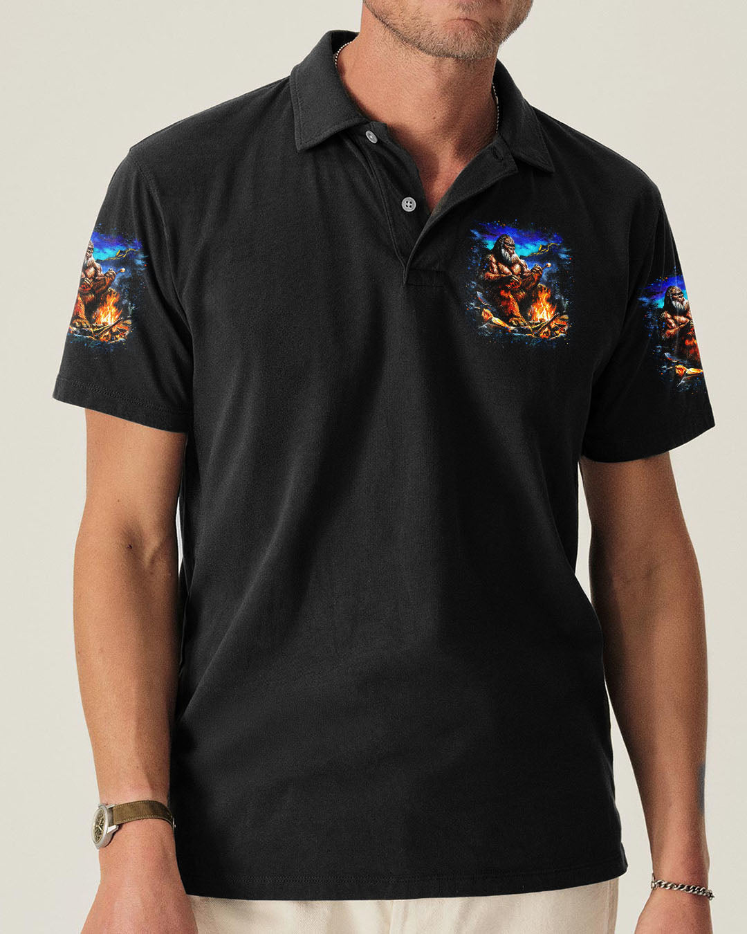 MAKING MEMORIES ONE CAMPFIRE AT A TIME BIGFOOT ALL OVER PRINT - YHHN2310251