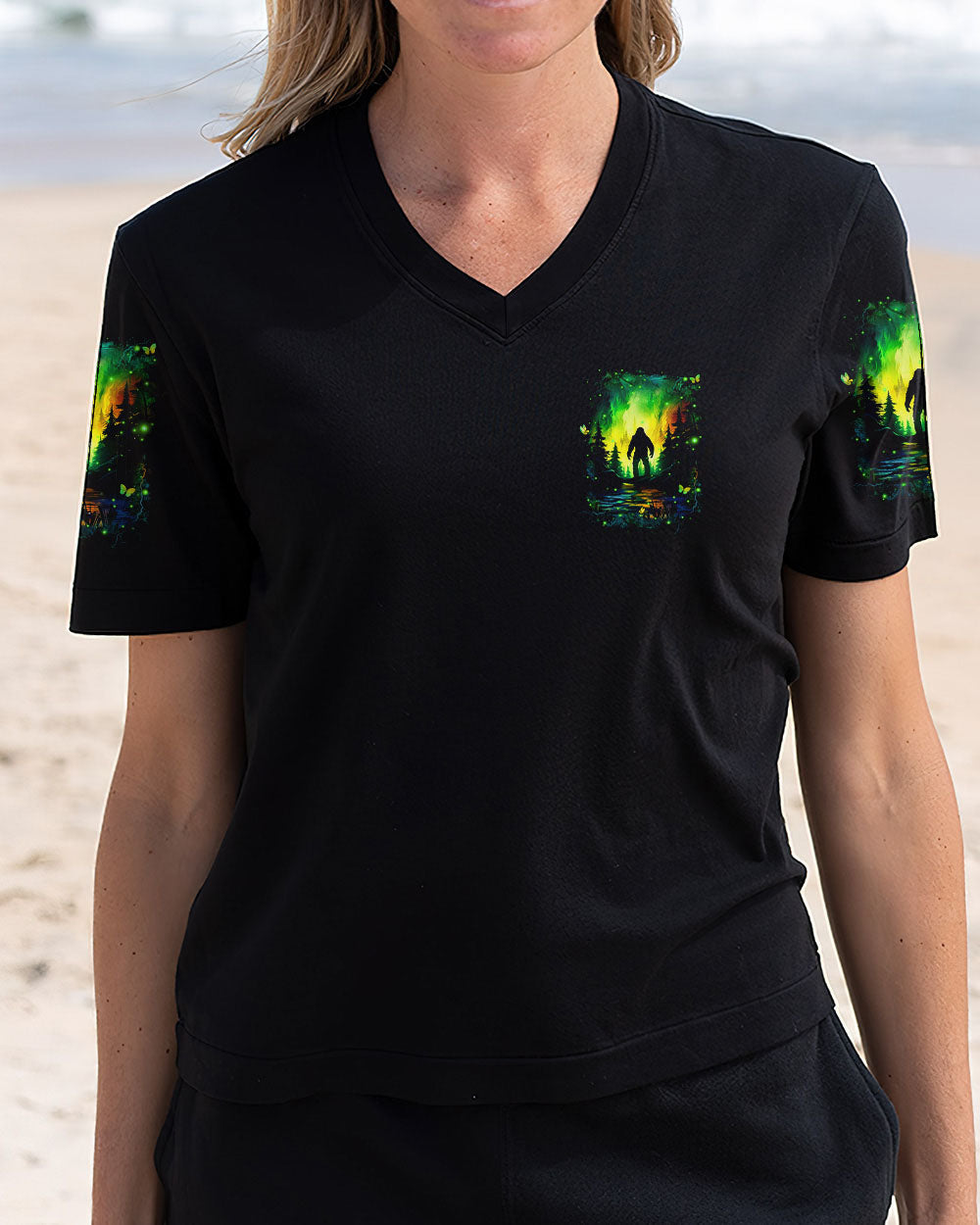 AND INTO THE FOREST I GO BIGFOOT ALL OVER PRINT - YHHN2403254