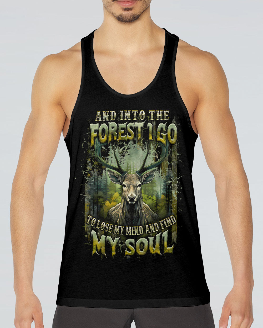 AND INTO THE FOREST I GO DEER ALL OVER PRINT - YHHN2409253