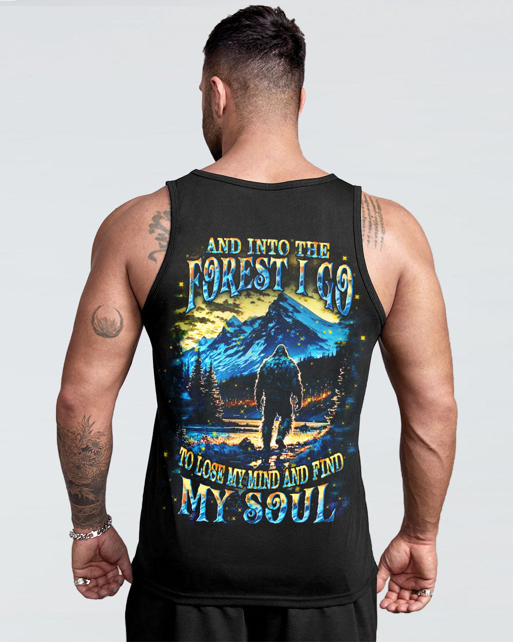AND INTO THE FOREST I GO BIGFOOT ALL OVER PRINT - YHHN2410252