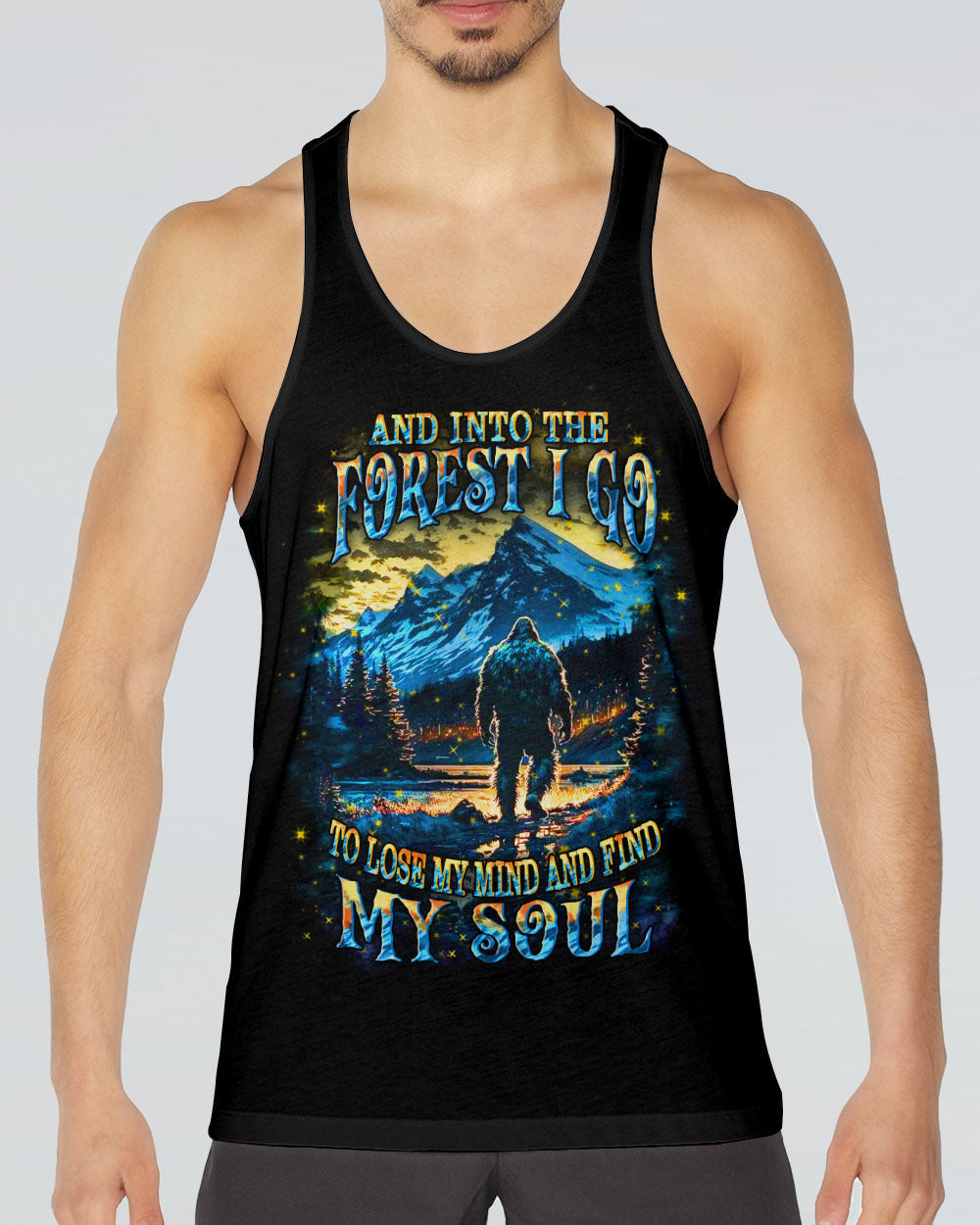 AND INTO THE FOREST I GO BIGFOOT ALL OVER PRINT - YHHN2410252